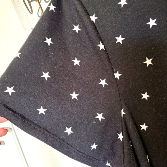EUC LuLaRoe Size 3xl Black And White Star Carly - Picture 6 of 7